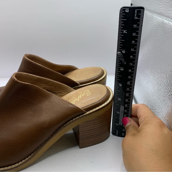Seychelles Spur Of The Moment Mule brown leather size US 10 - Picture 5 of 10